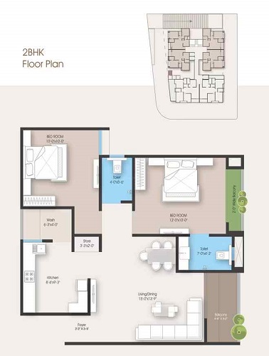 Trinetra Sky Deck Floor Plan