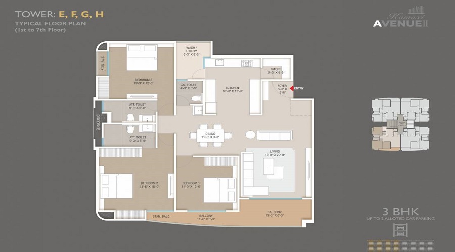 Kamaxi Avenue 2 Floor Plan