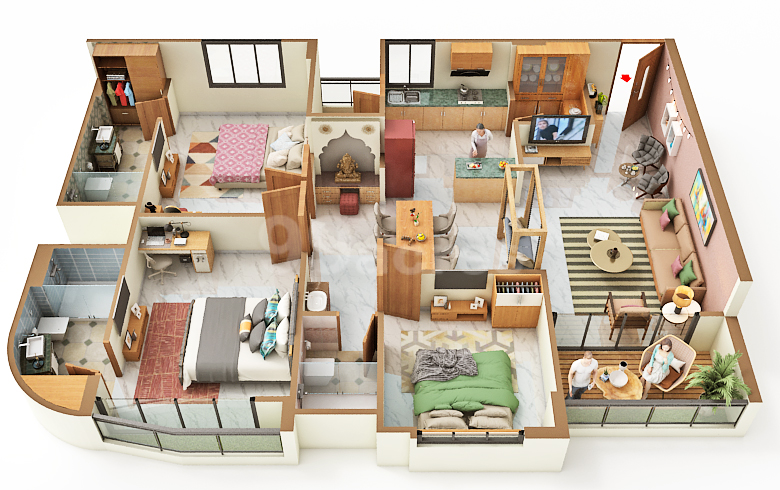 Mattrix Aspire Floor Plan