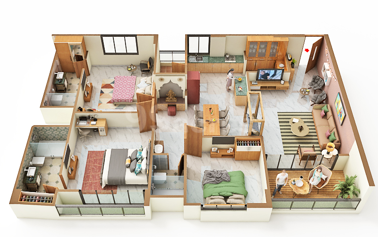 Mattrix Aspire Floor Plan