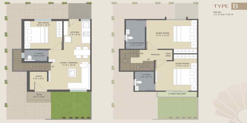 Aangan Pearl Floor Plan