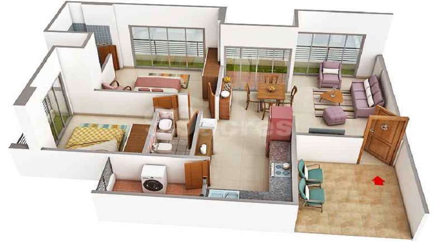 The Ashoka Floor Plan