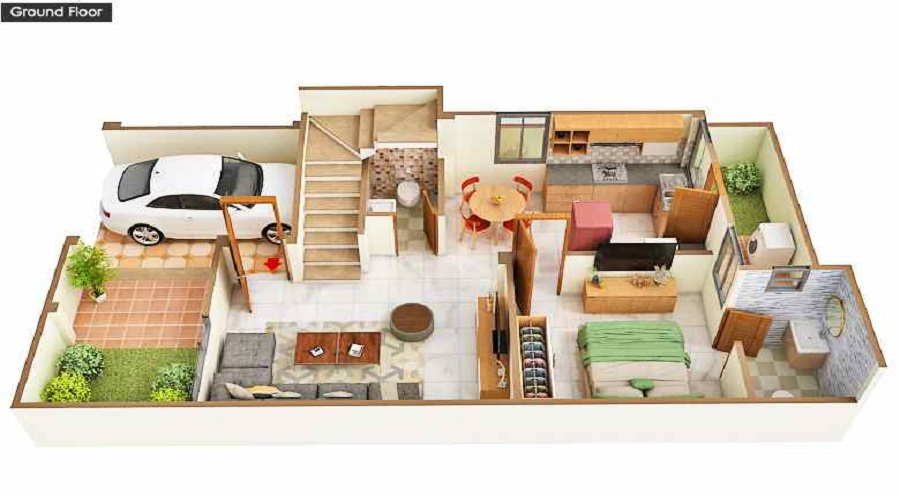 Samruddhi Spring 15 Floor Plan