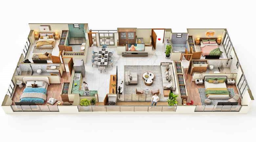 Ornate Evita Floor Plan