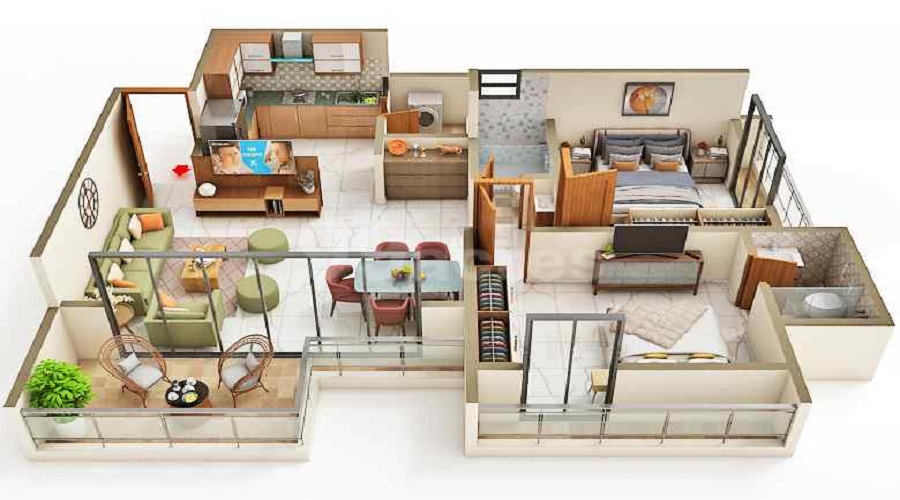 Sai Aangan Floor Plan