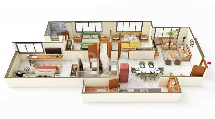 MBA Om Elegance Floor Plan