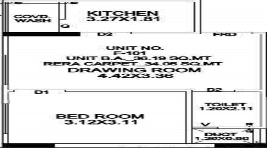 Saanvi Aarambh Greens Floor Plan