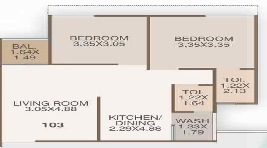 Vrundavan Vibes Floor Plan