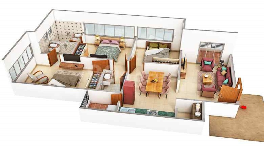 Suhaal Serenity Floor Plan