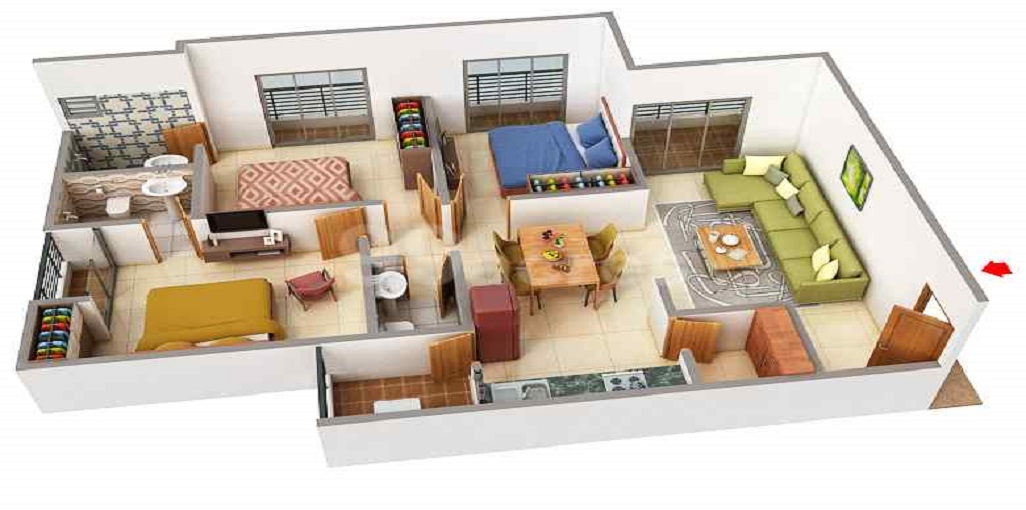 Sahajanand Elegance Floor Plan