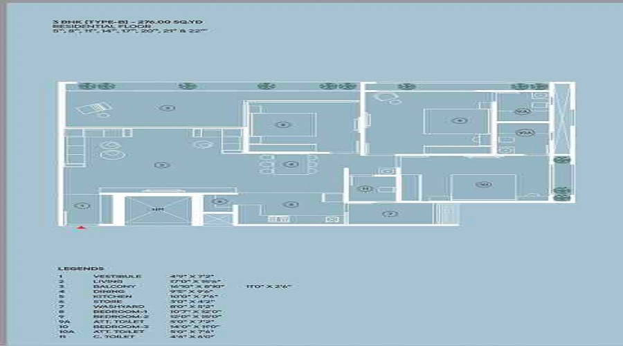 Satatya Syril II Floor Plan
