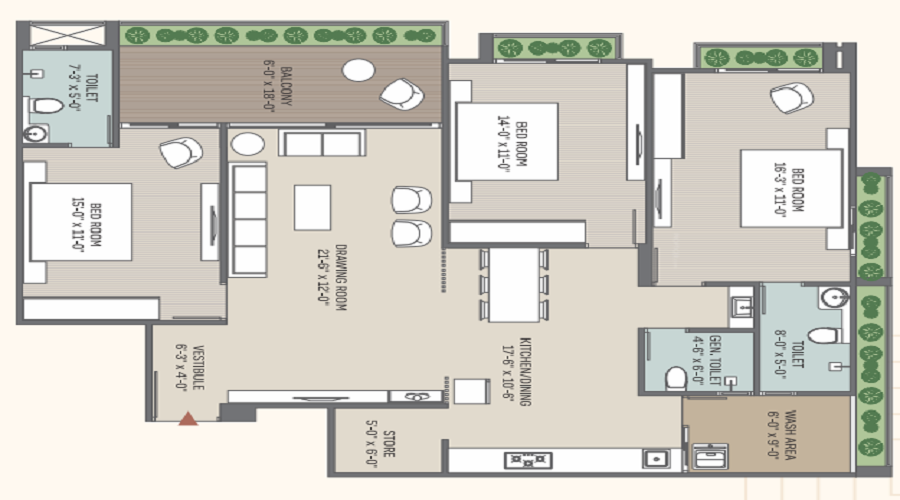 Lennox Ananta Floor Plan