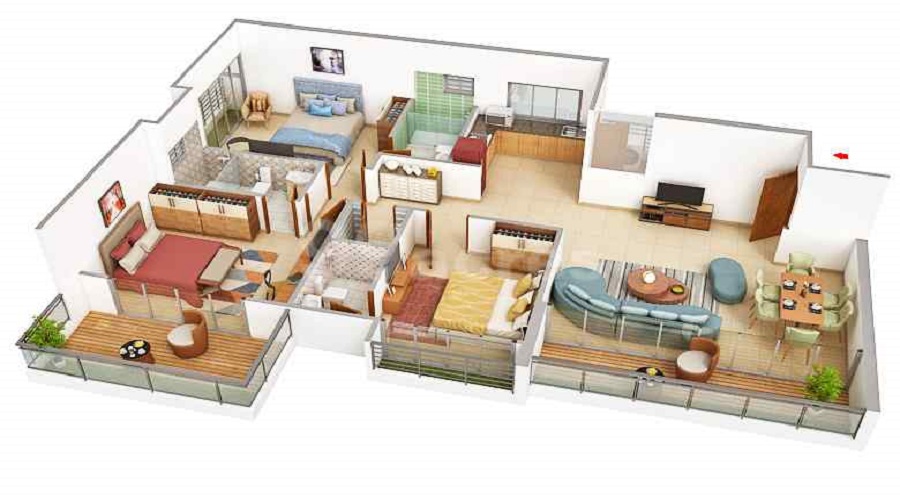 Laxmi Aster Floor Plan