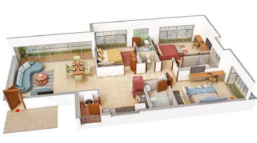 Laxmi Aster Floor Plan
