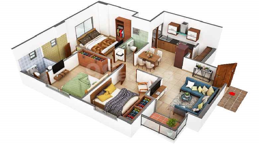 Avadh Hebitat Floor Plan