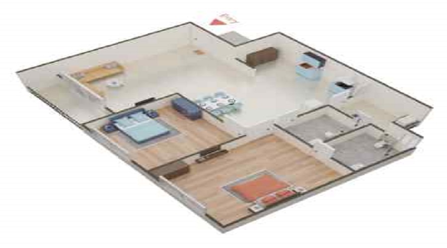 KK Shyam Height I Floor Plan