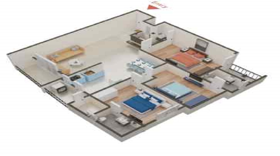 RV Nakshatra Bricks Floor Plan