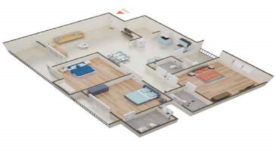Om Exotica Floor Plan