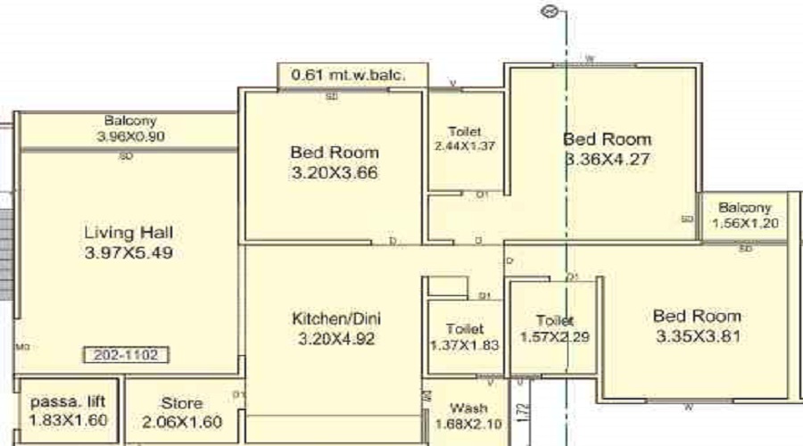Saroliya Galaxy 73 Floor Plan