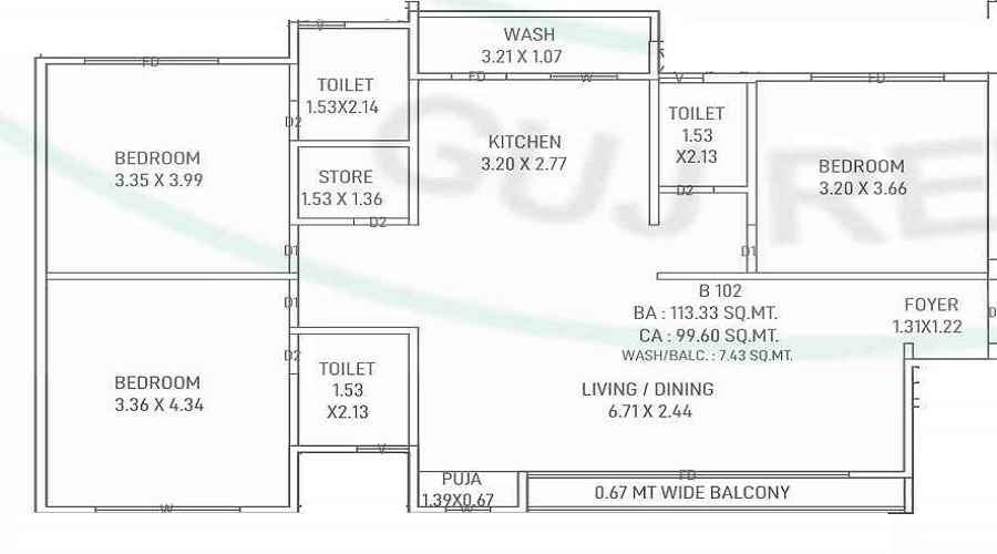 Athashree Aura Floor Plan