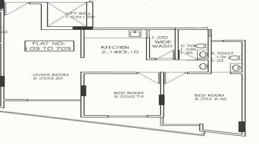 Eshanya Elite Floor Plan