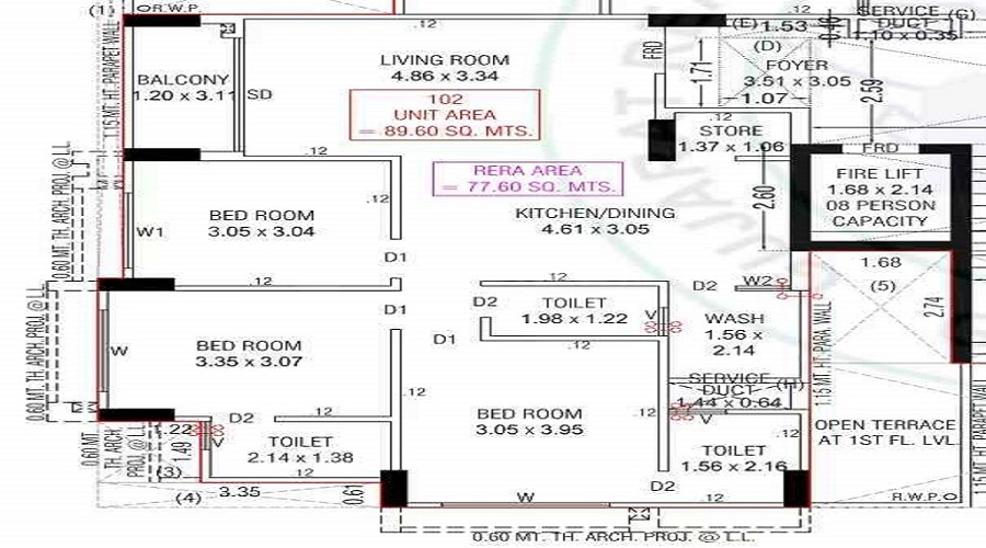 Sarjan Dreams Floor Plan