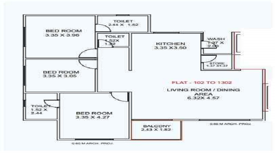 Daxon VR Skyline Floor Plan