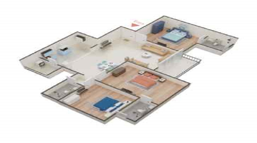 Shubham Anthem Floor Plan