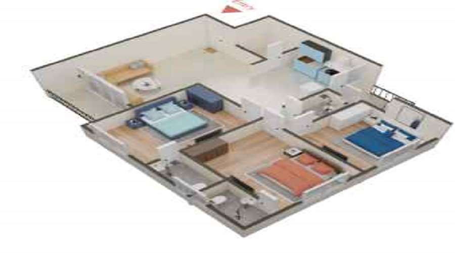 Balaji Sahitya Sky Floor Plan