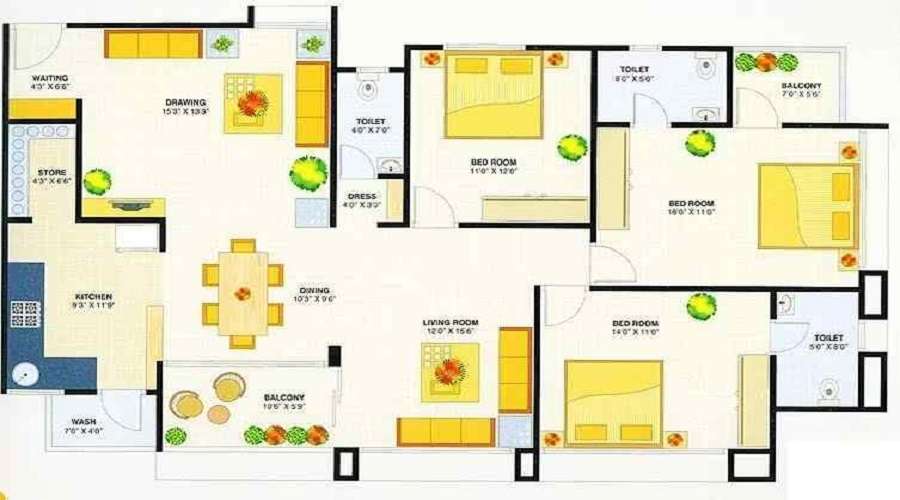 Devnandan Desire Floor Plan