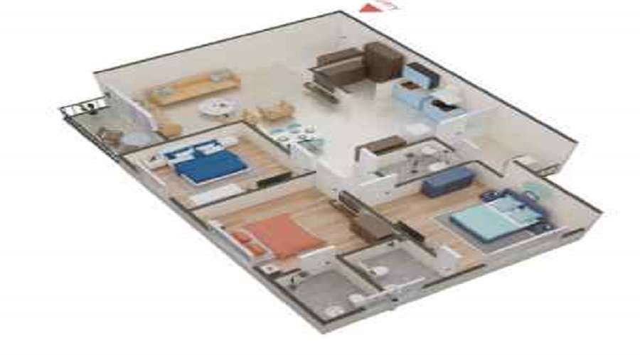 Shruti Apartment Floor Plan