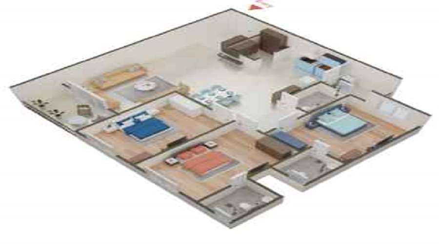 Shruti Apartment Floor Plan