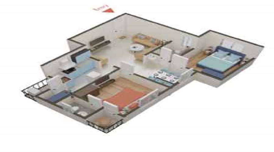 Panchshlok Residency Floor Plan