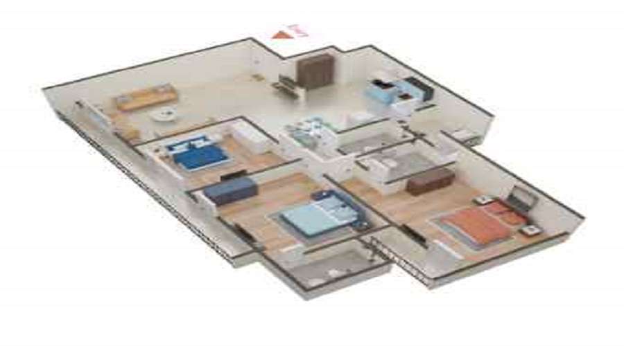 Oculus Navkar Heights Floor Plan