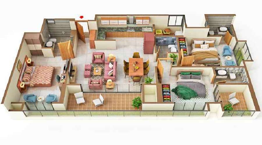 Aaryan De Casa Floor Plan