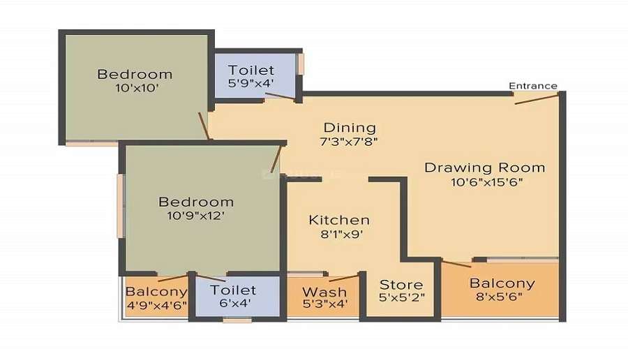 Devnandan Residency Floor Plan