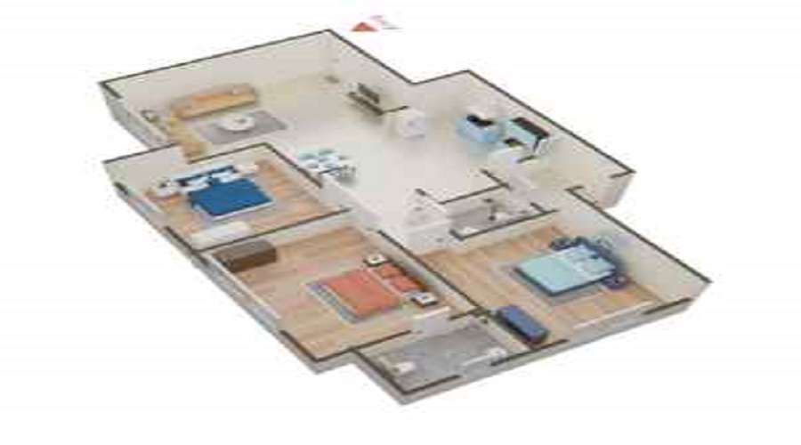 Tulsi Heights Floor Plan
