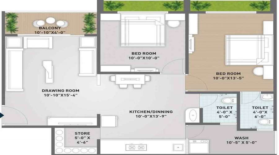 Kalyan Heights Floor Plan