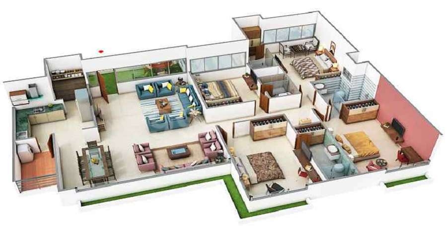Shaliin Maple Bunglows Floor Plan