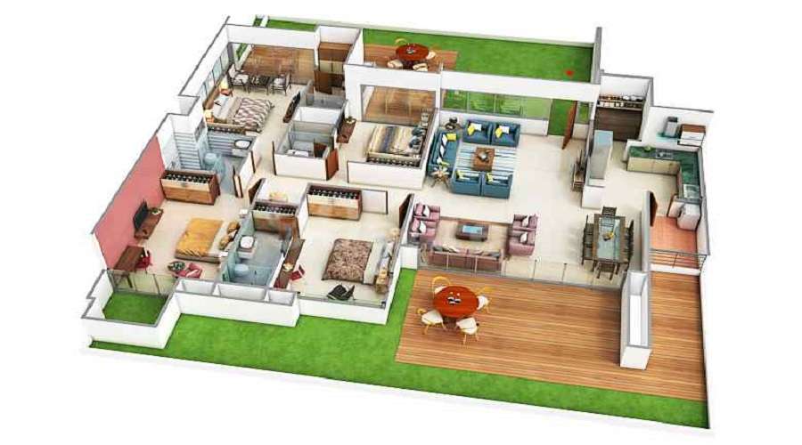 Shaliin Maple Bunglows Floor Plan