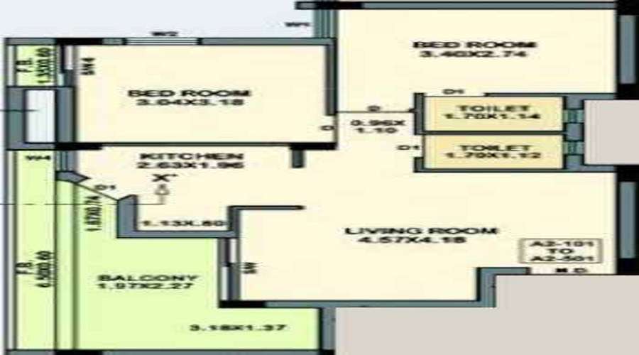 Ratnam Royals Floor Plan
