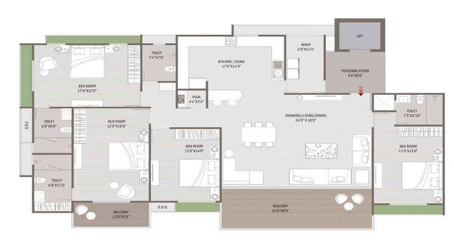 The Taurus Floor Plan