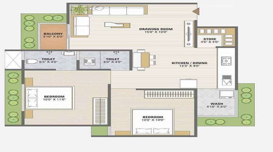 Sahajanand Shreedhar Dream Floor Plan