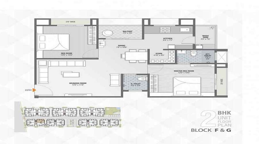 Saamarth Heaven 3 Floor Plan