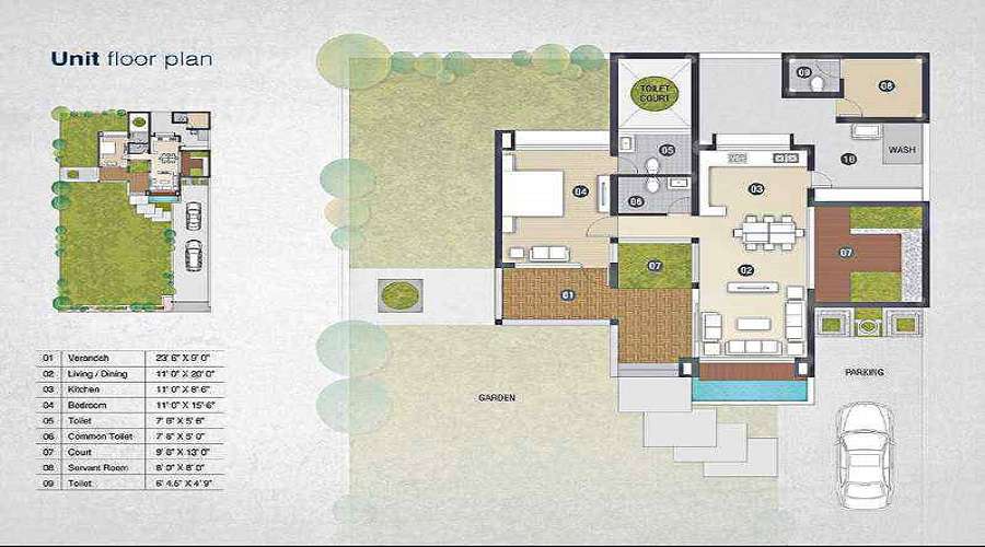 Dev Aadi 14 Floor Plan