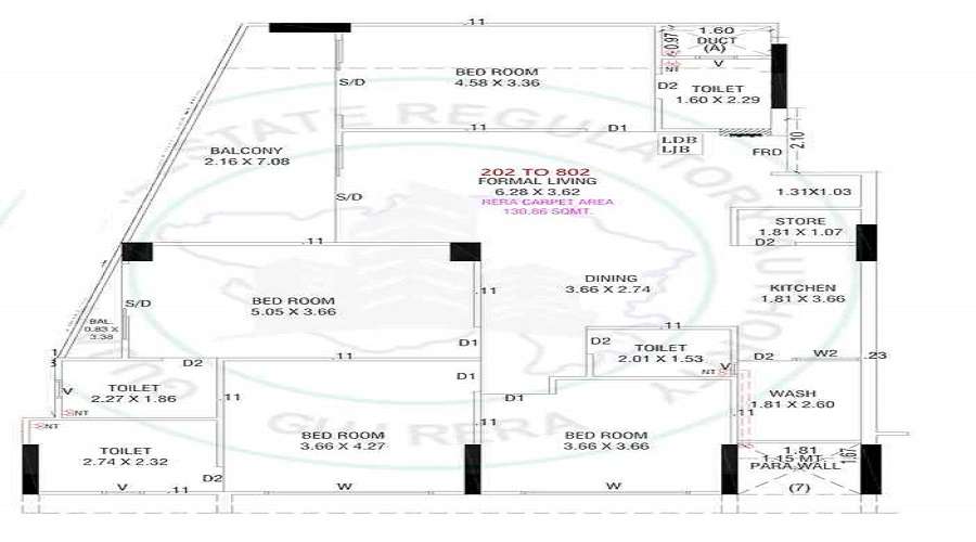 Vastu Vraj Luxuria Floor Plan