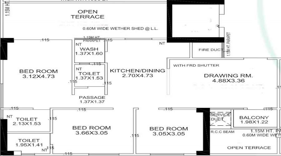 Saraswati Aaditya Floor Plan