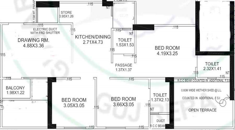 Saraswati Aaditya Floor Plan