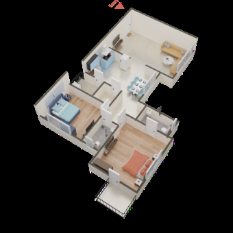 Happy Home Nakshatra Nebula Floor Plan