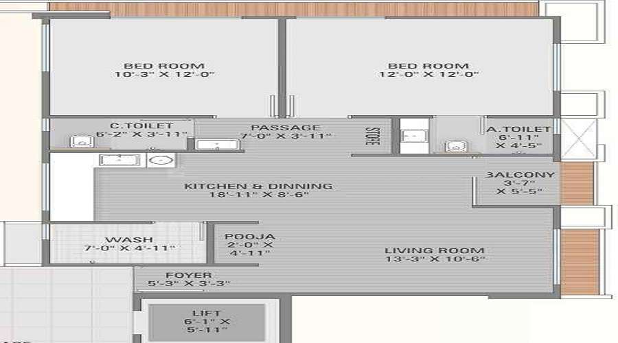 Raghuvir Spalex Floor Plan